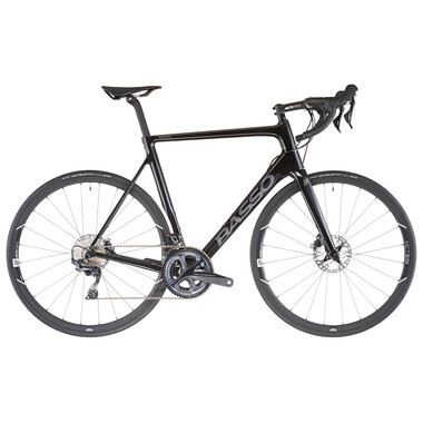 Bicicleta de carrera BASSO VENTA DISC Shimano Ultegra R8020 34/50 Negro 2023 0